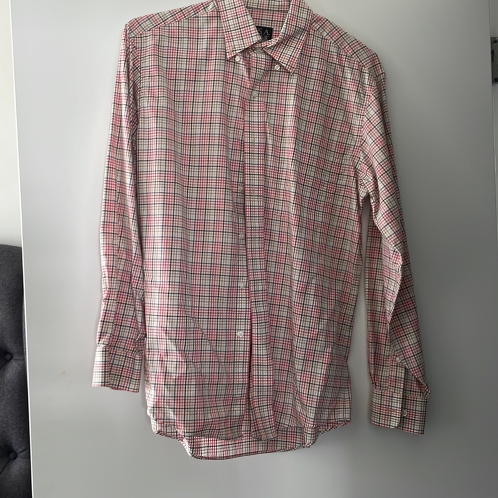 Two Jos. A. Bank dress shirts